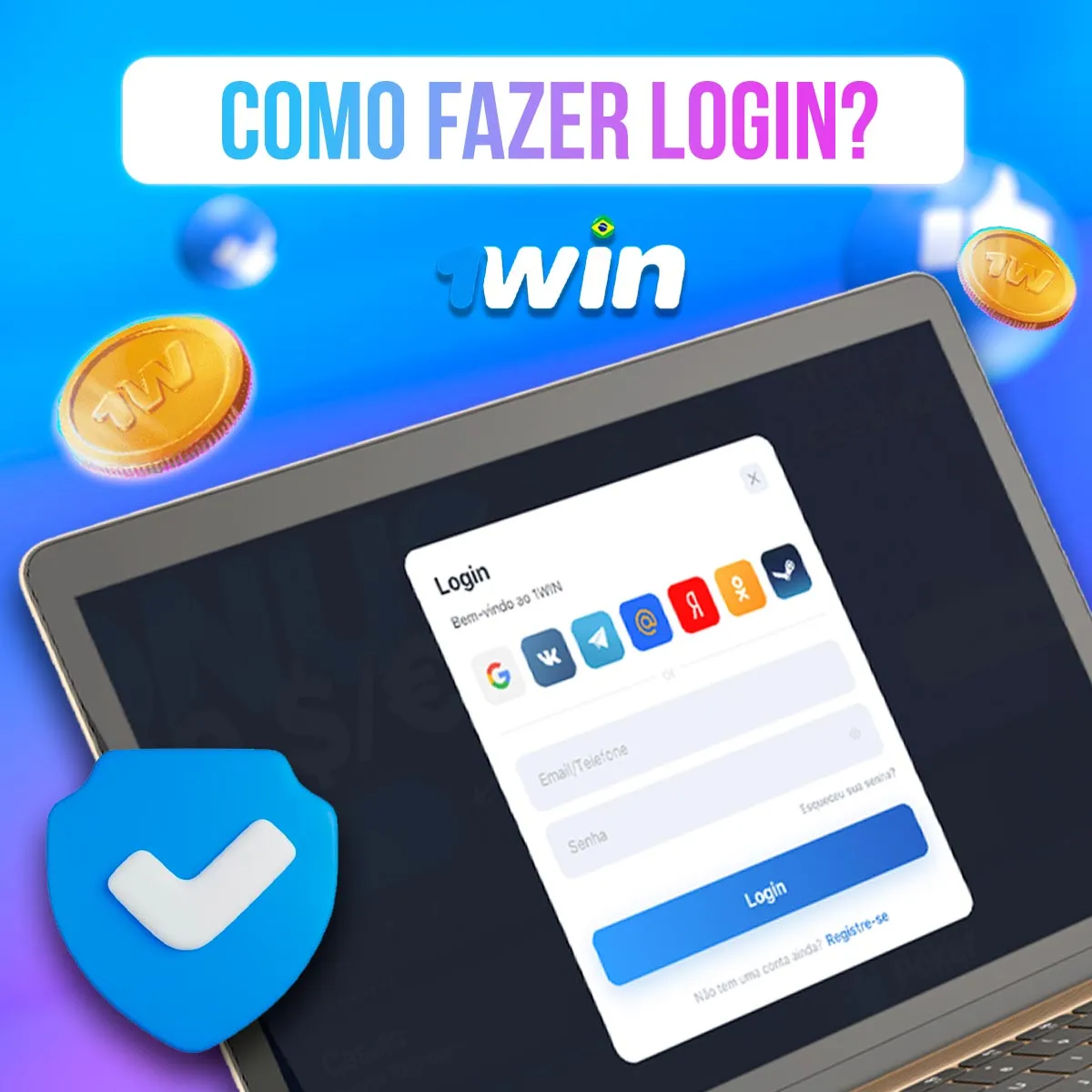 Tela de login com ícone de cadeado Tela de login com ícone de cadeado