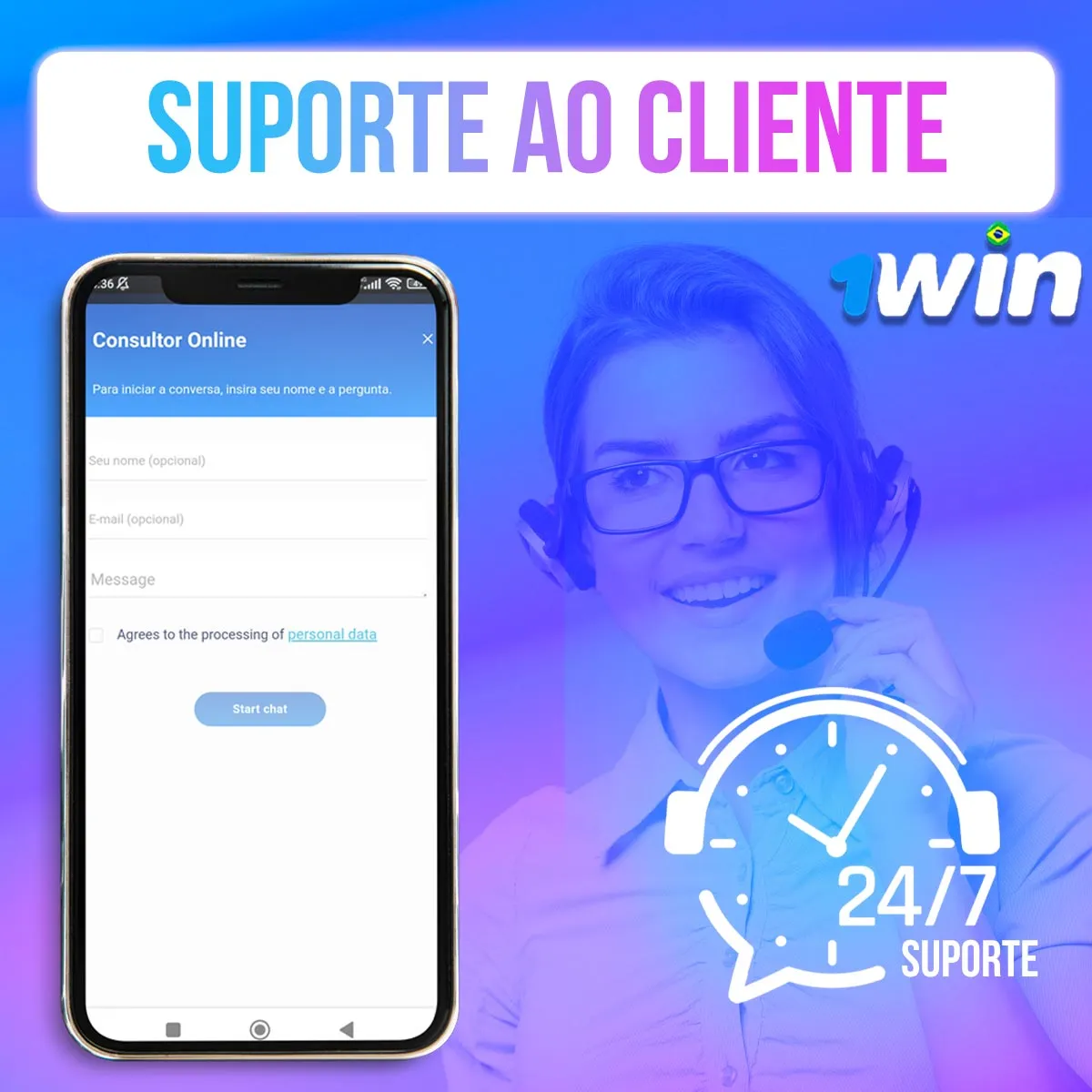 Tela de atendimento e ilustração de suporte ao cliente Tela de atendimento e ilustração de suporte ao cliente